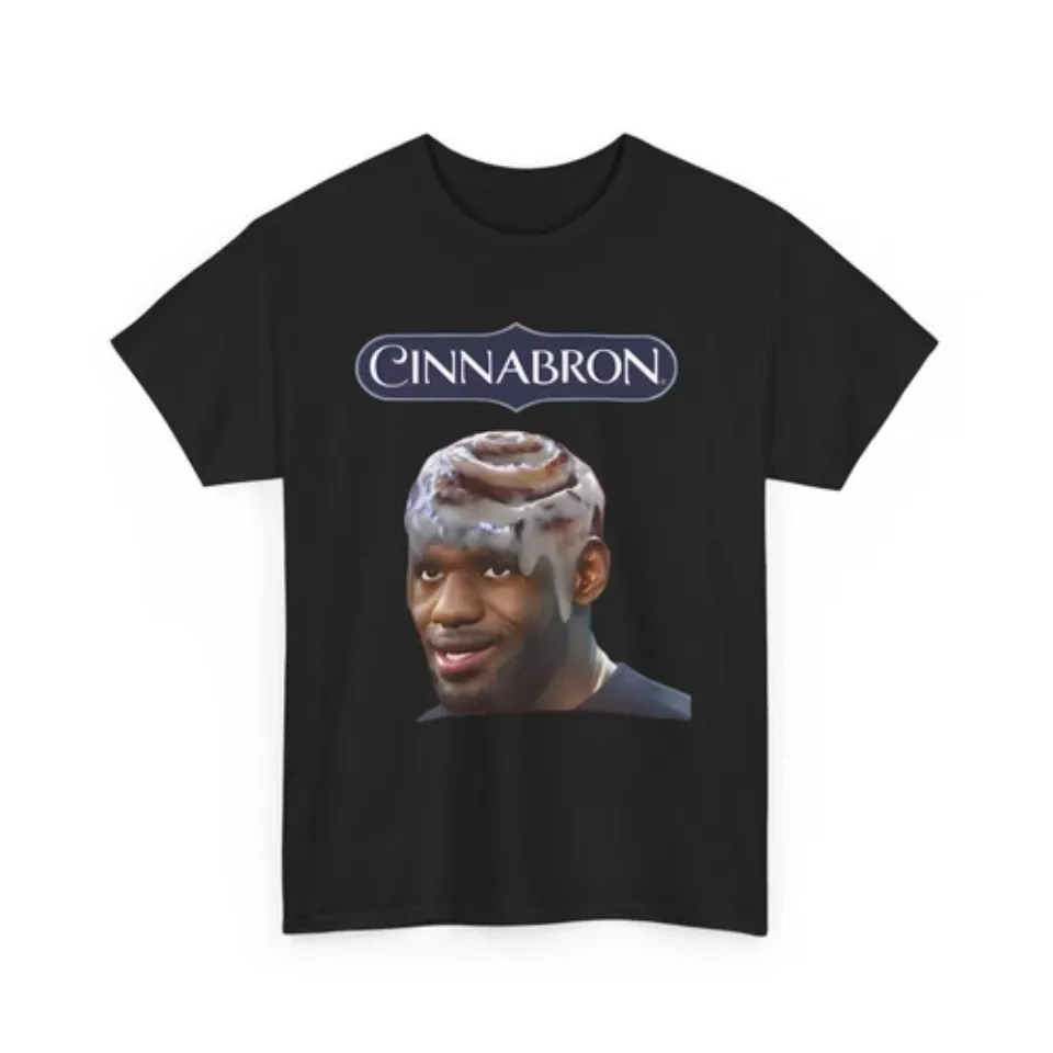 Lebron James Shirt Cinnabron Meme Funny T-Shirt