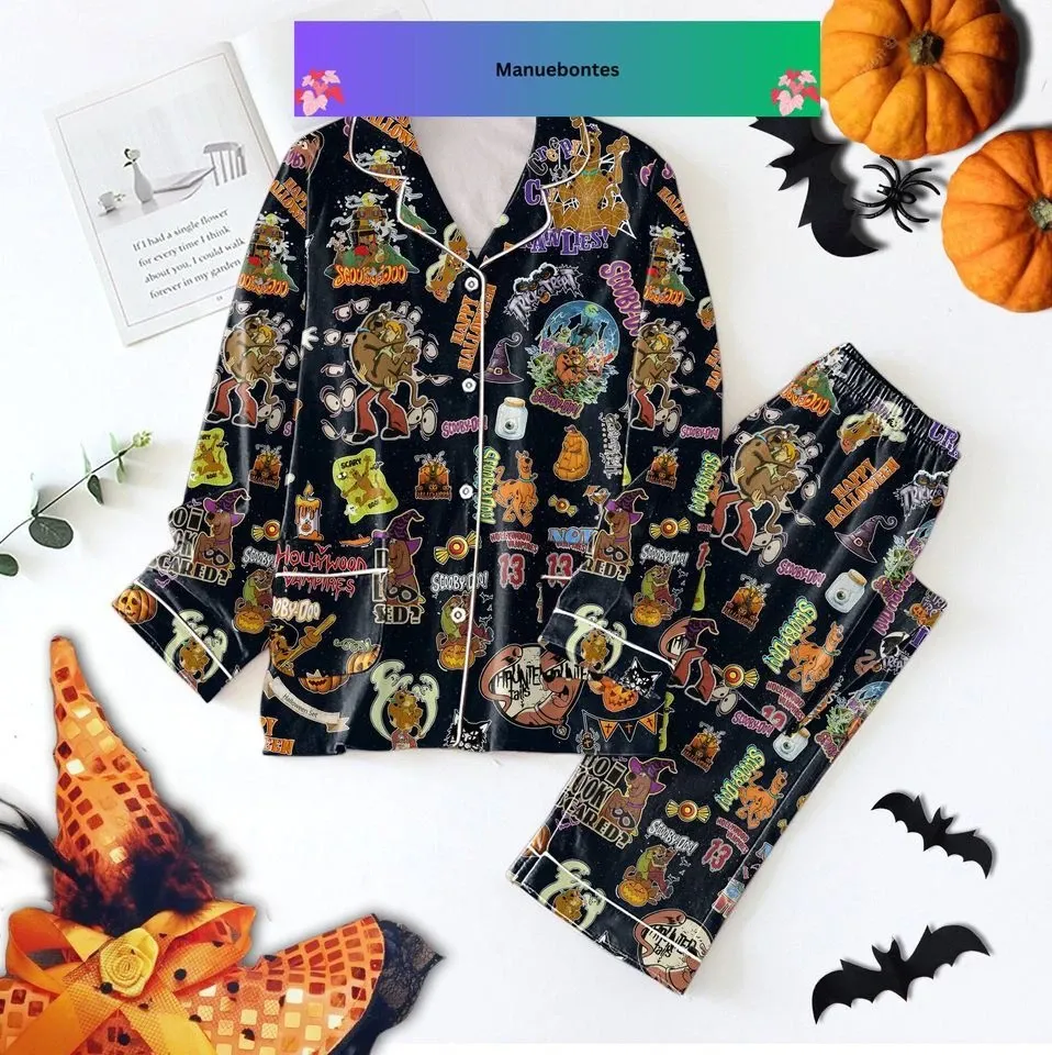 Scooby Doo Pajamas Set, Pajamas Set
