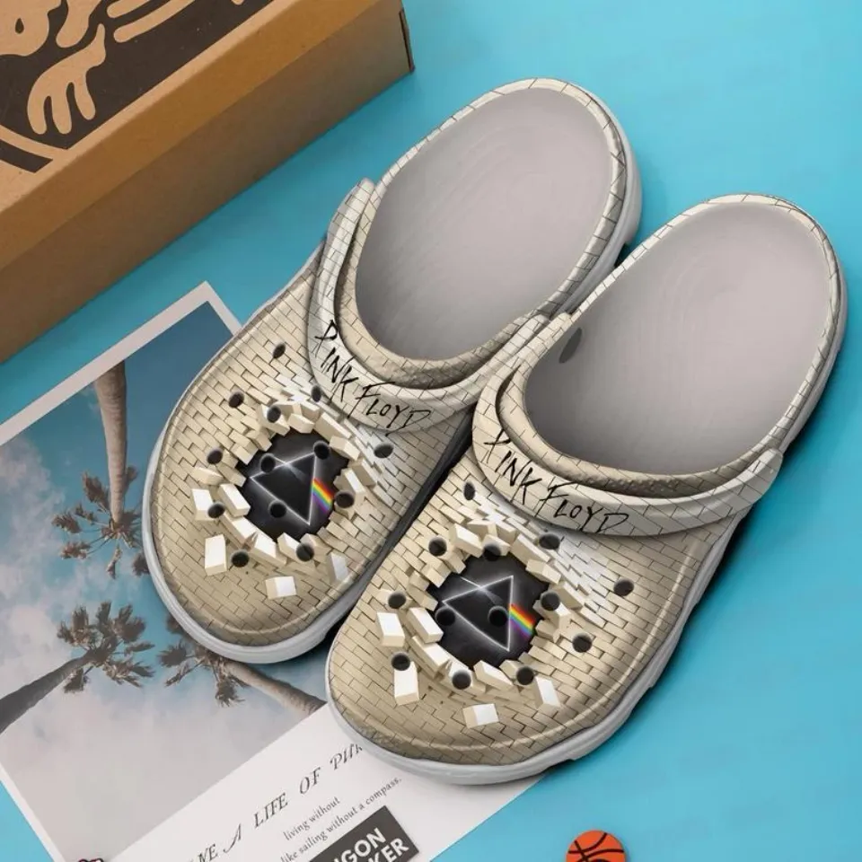 Pink Floyd Music Band Crocband Clogs Shoes