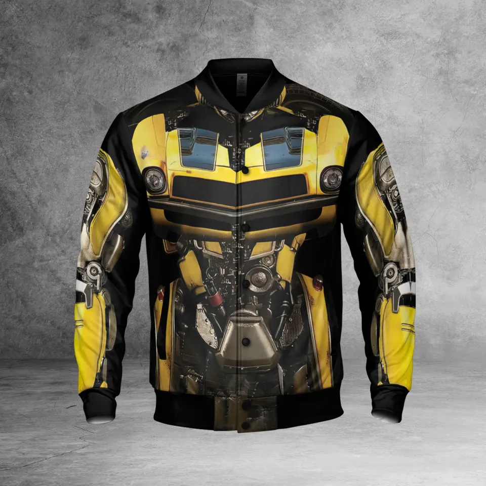 Bumblebee Robot Cosplay Costume Transformers Autobot Bumblebee Jacket