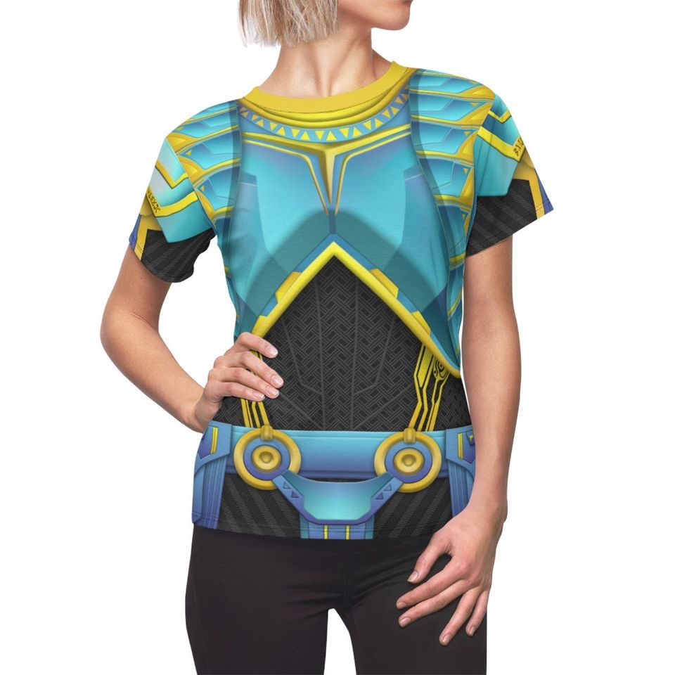 Aneka Midnight Angel Armor Shirt, Wakanda Forever Costume, Black Panther Cosplay, Instructor for The Dora Milaje, Marvel Characters Outfits