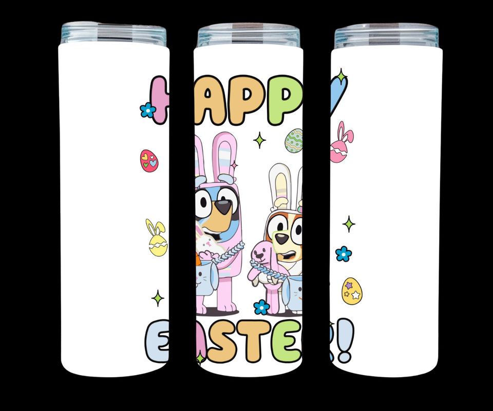 BlueyDad Happy Easter Tumbler
