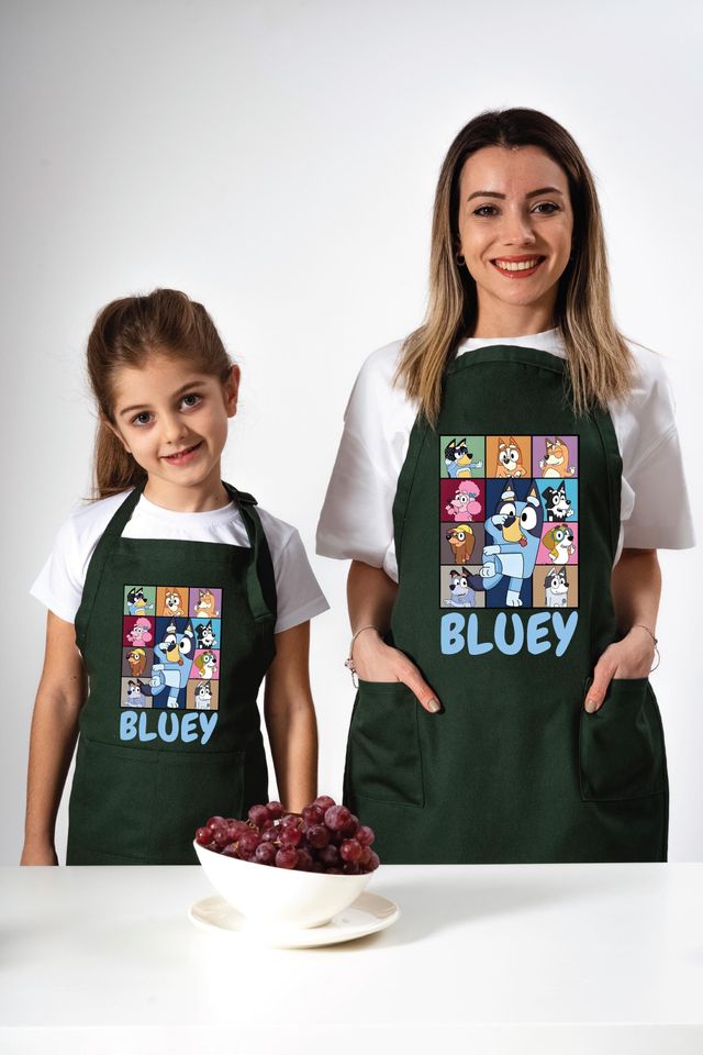 BlueyDad Apron