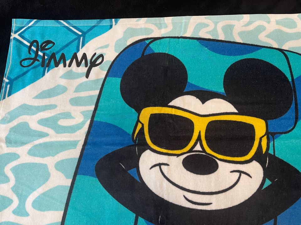 Personalized Disney's Mickey Mouse Beach Towel - Personalized- Monogrammed- Custom Made To Order