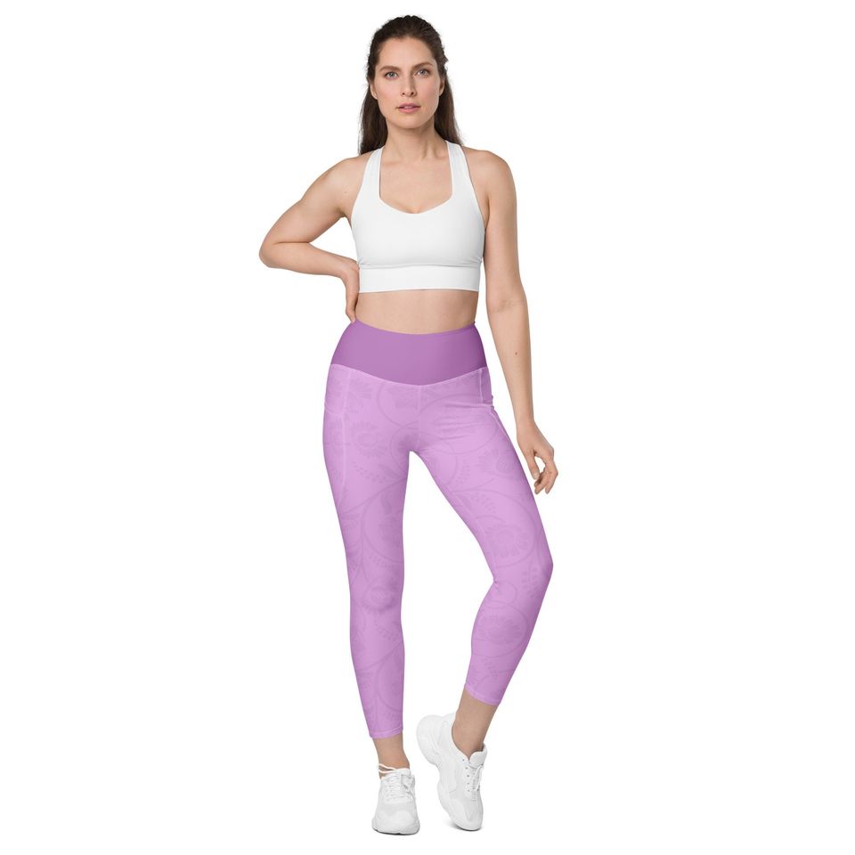 Rapunzel Inspired Leggings with pockets