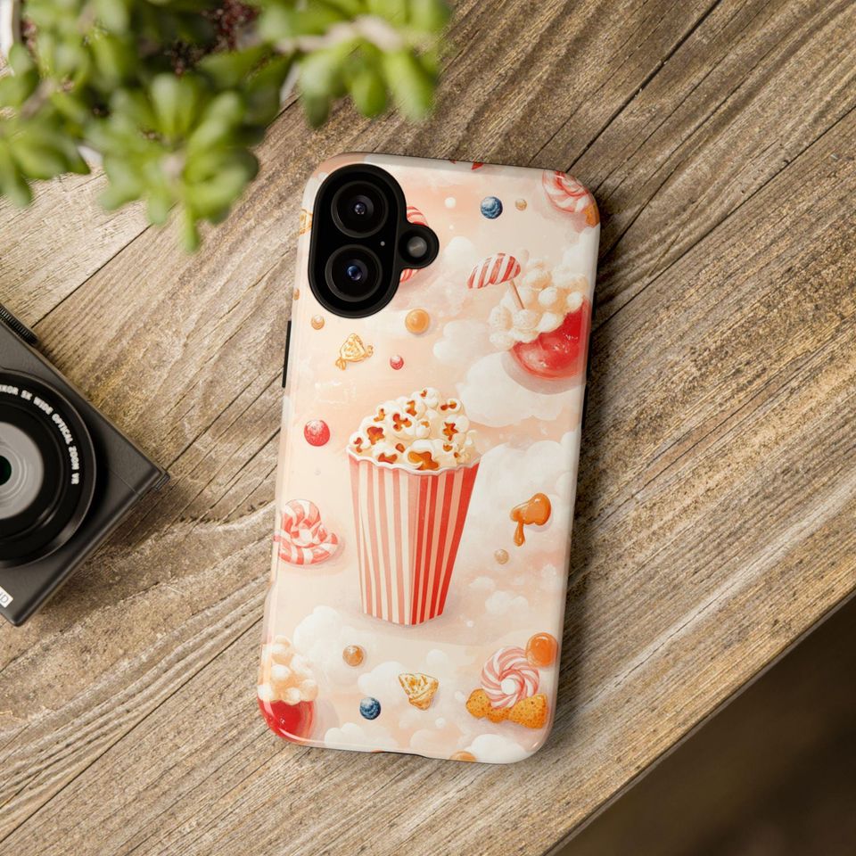 Disney Snacks Phone Case - Tough Cases, Disney Iphone Case , Iphone 15 pro Case, Magsafe Phone Case, iphone 16 pro max