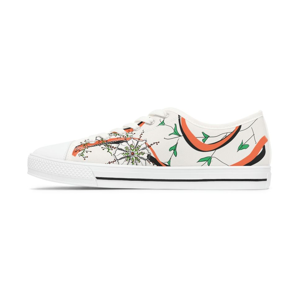 Women's Low Top Sneakers, Wh/multi-color, Suzanne
