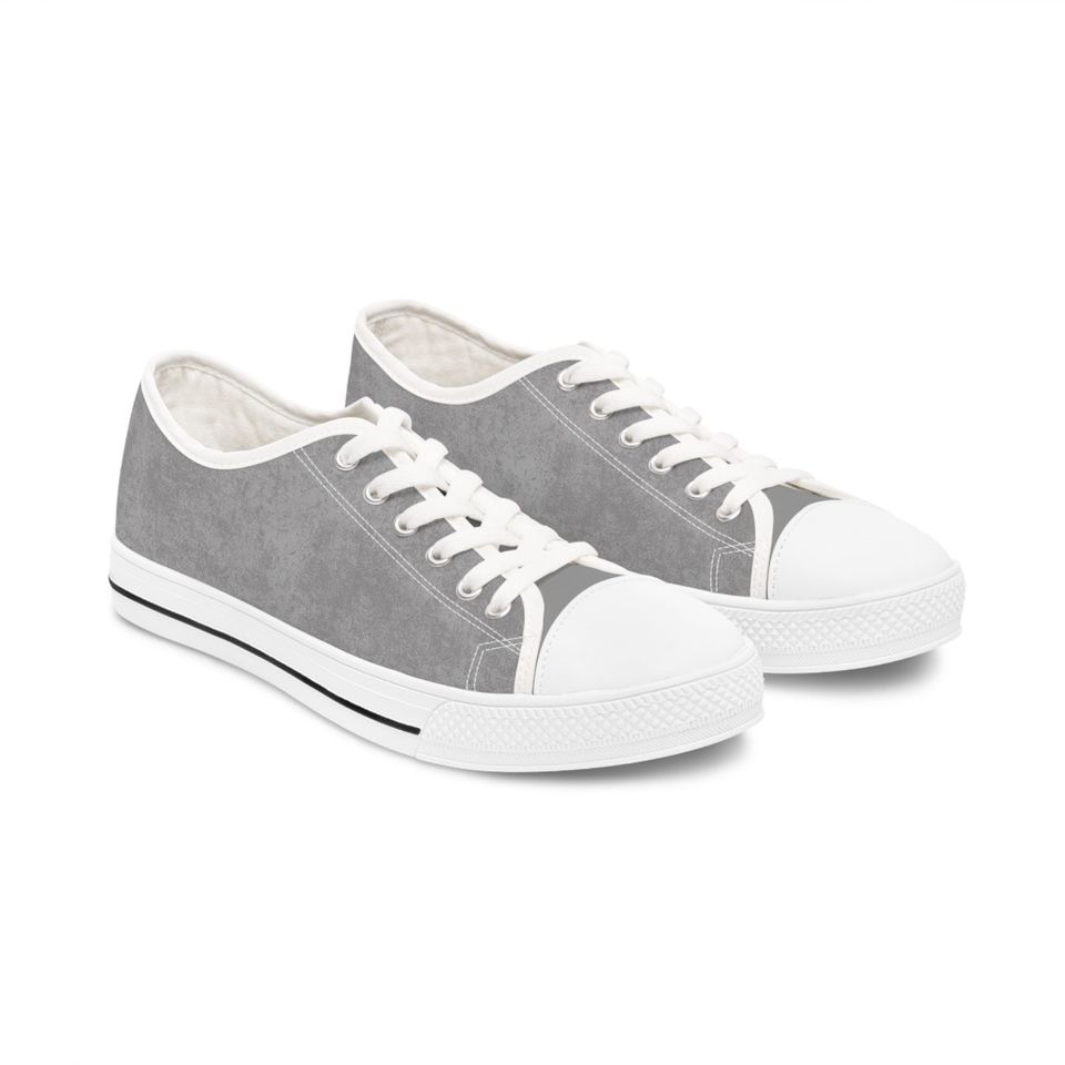 Grey Smokey Women's Low Top Sneakers