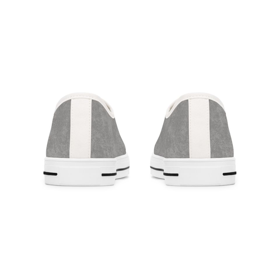 Grey Smokey Women's Low Top Sneakers