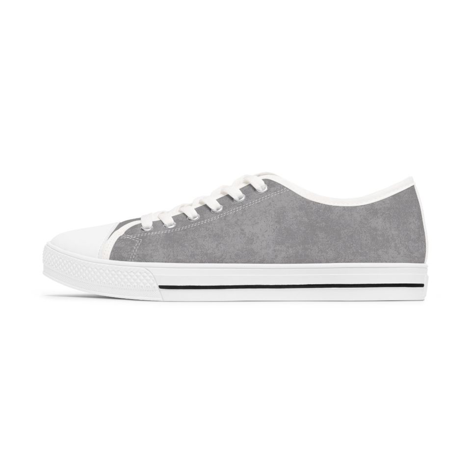 Grey Smokey Women's Low Top Sneakers