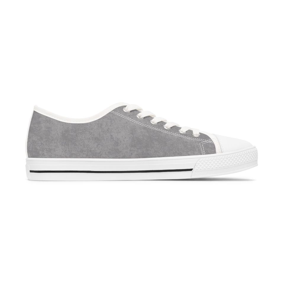Grey Smokey Women's Low Top Sneakers