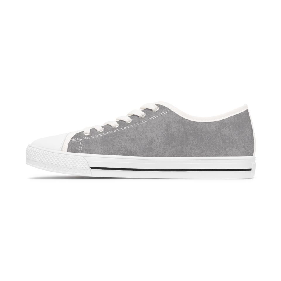 Grey Smokey Women's Low Top Sneakers