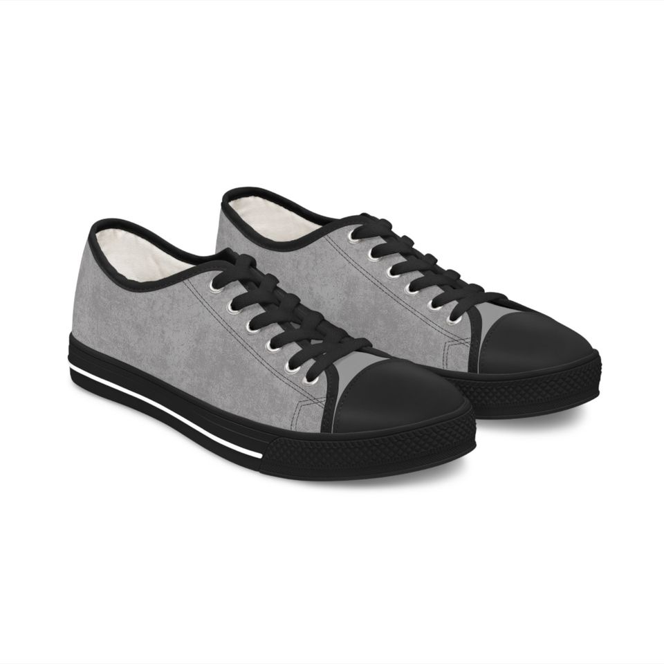Grey Smokey Women's Low Top Sneakers