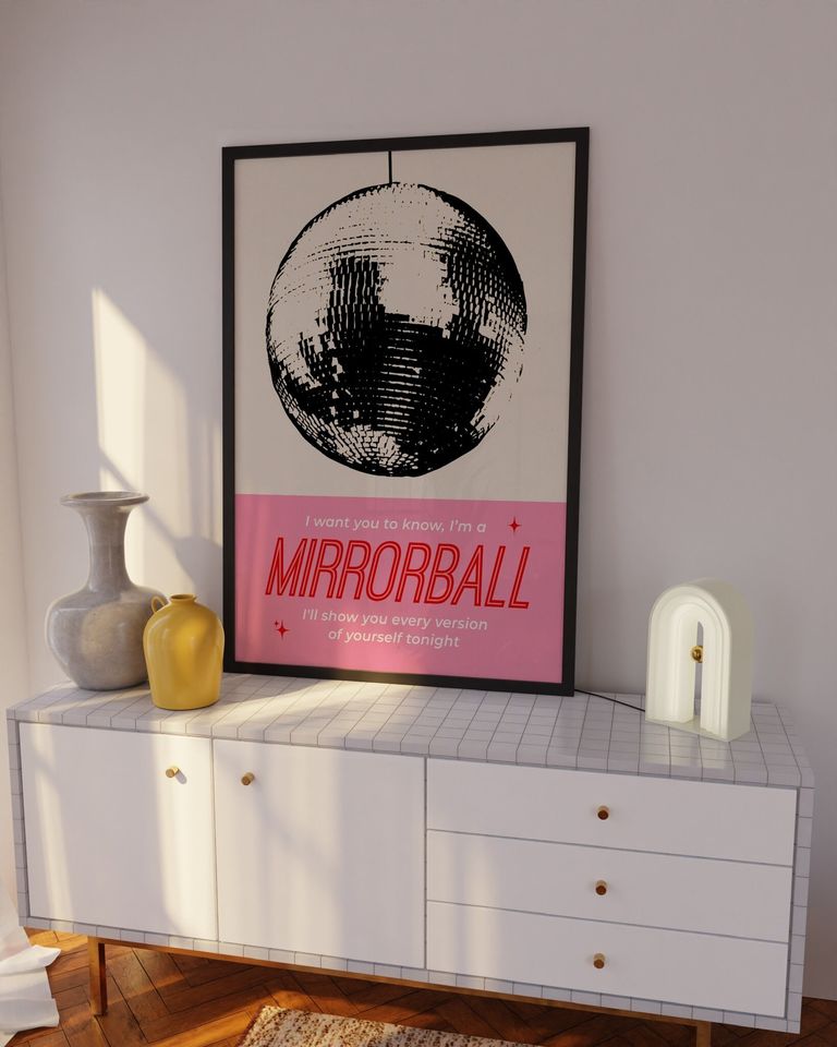 Mirrorball, Tay.lor S.wi.ft Poster