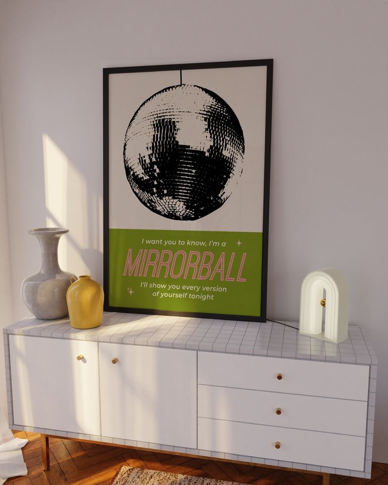 Mirrorball, Tay.lor S.wi.ft Poster