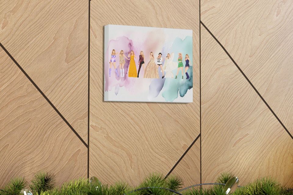 Taylor's Eras Tour Fan Made Canvas