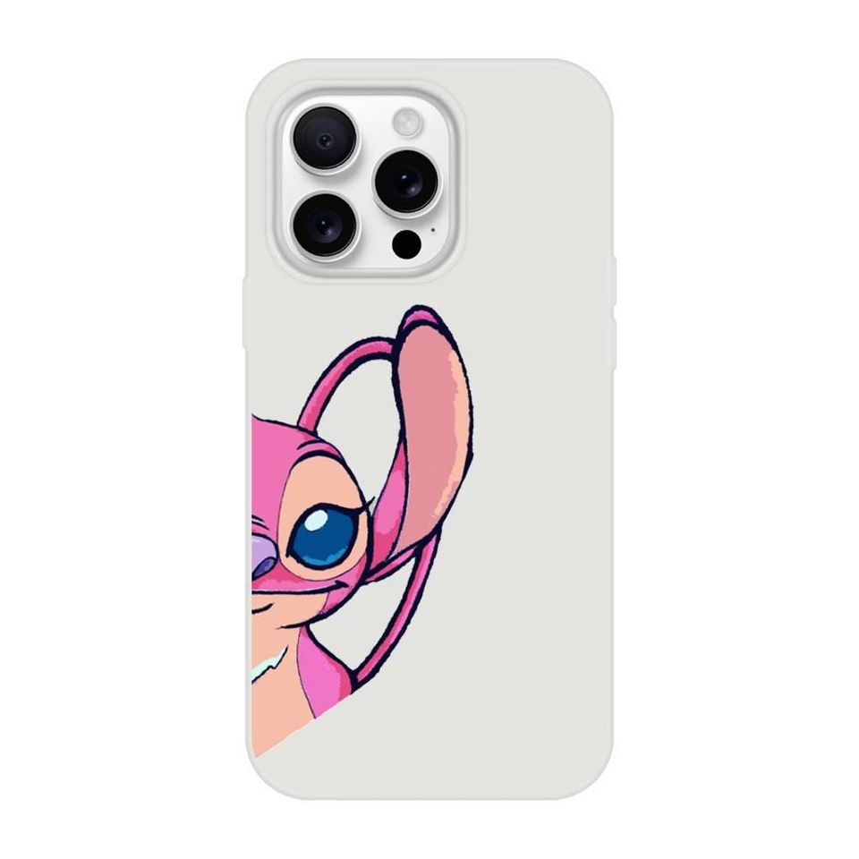 Lilo and Stitch Case Stitch and Angel  | iPhone Flexi Case