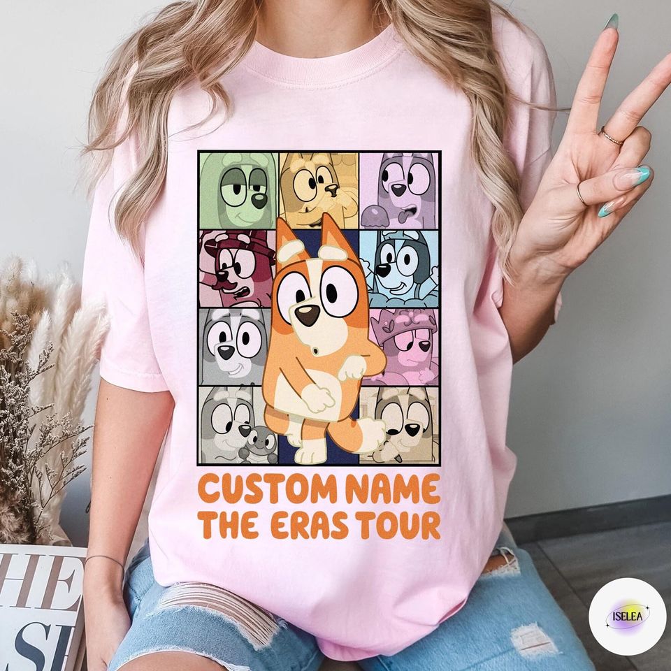 BlueyDad Eras Tour Custom Shirt