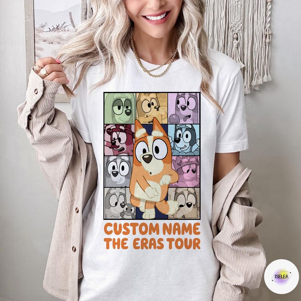 BlueyDad Eras Tour Custom Shirt