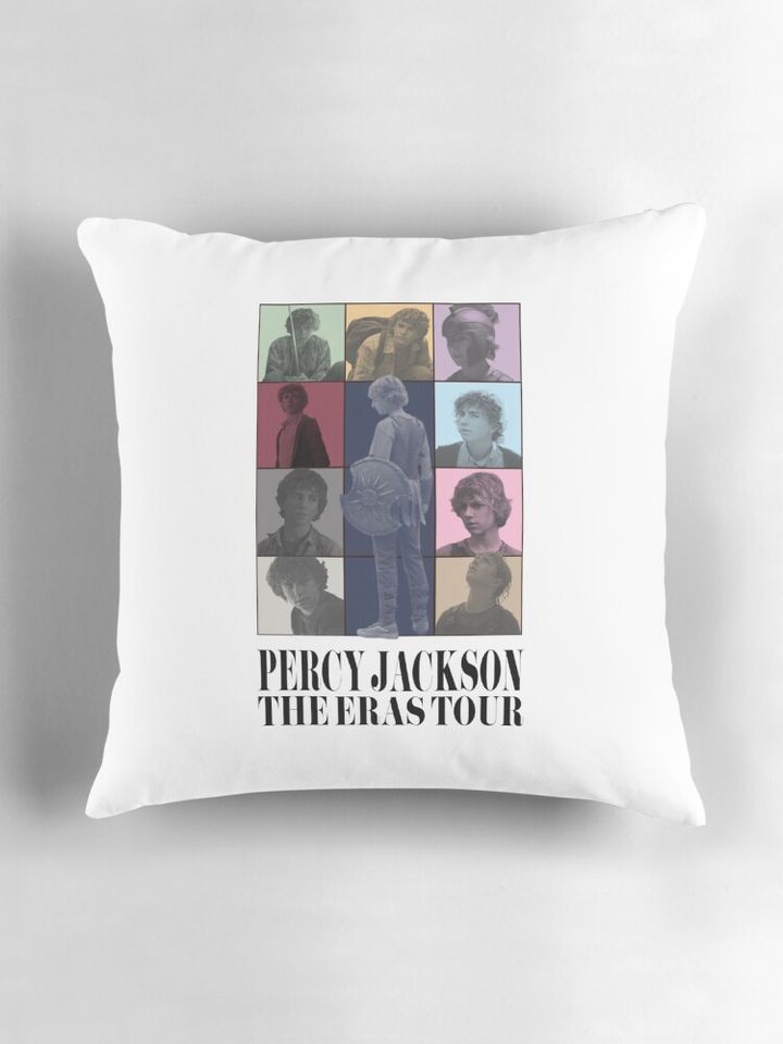Percy Jackson Eras Tour Poster Pillow