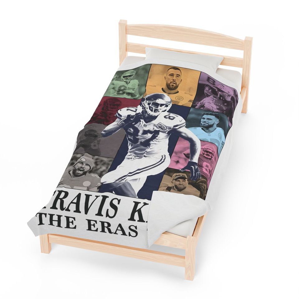 Travis Kelce Eras Tour Throw Blanket