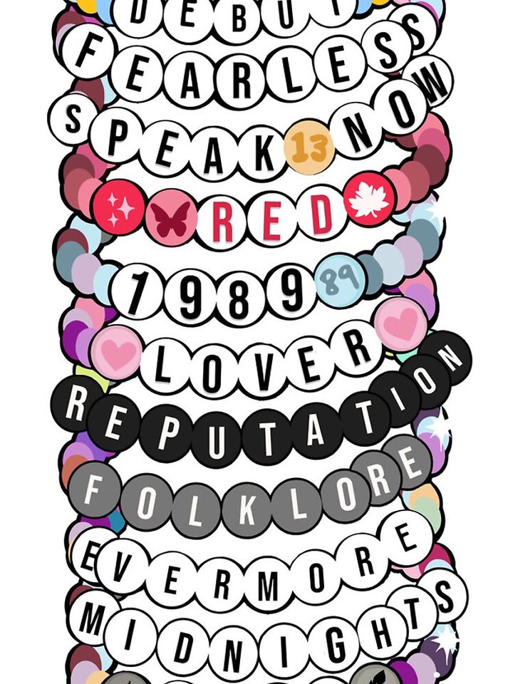 Taylors ERAS TOUR friendship bracelet  iPhone Case