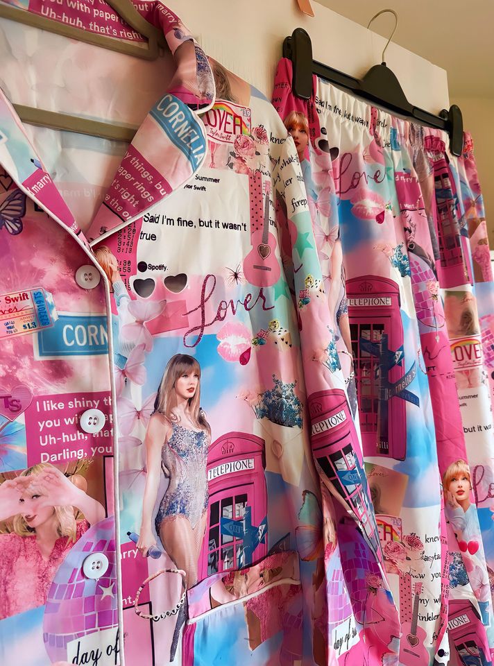 1989 Lover Reputation Red Midnights Eras Tour pyjamas