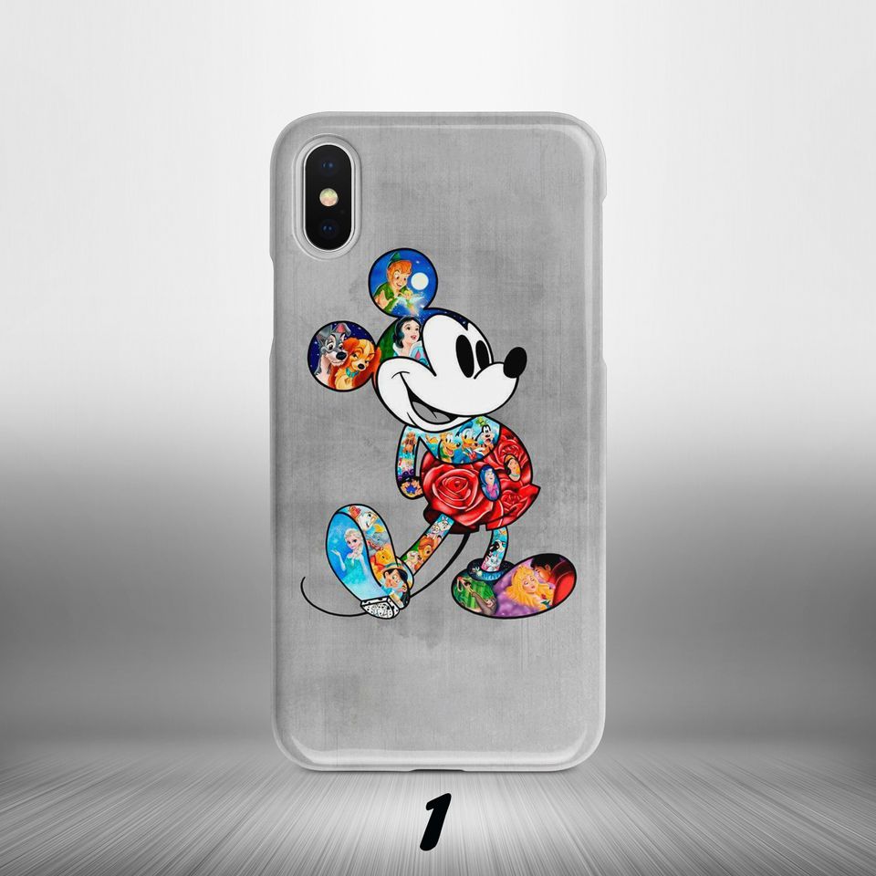 Mickey Mouse iPhone 13 14 15 16 Pro case Disney case iPhone 11 12 Pro