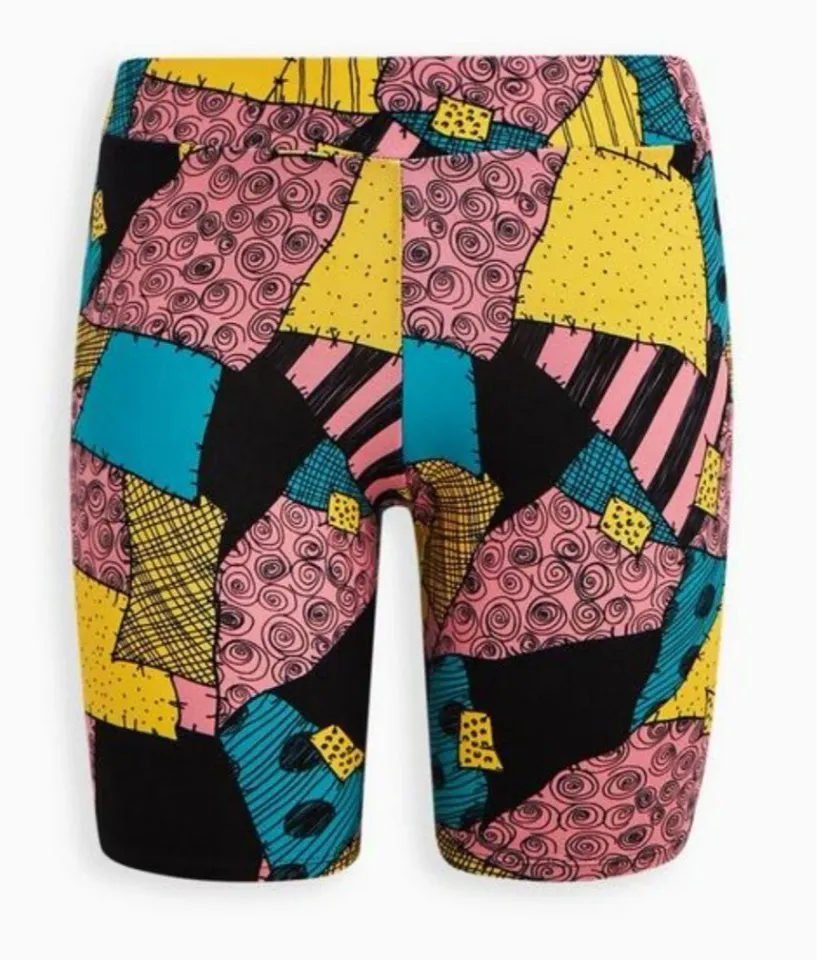 NWT Torrid Plus Size 3 3X 22/24 Disney The Nightmare Before Christmas Bike Short