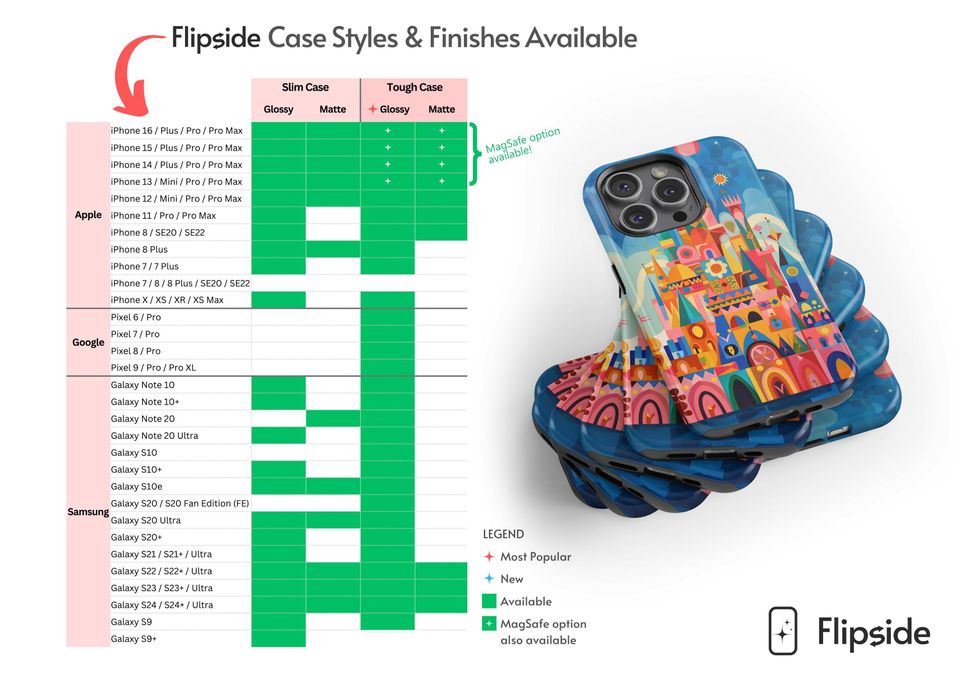 it's a small world Phone Case | Disney Concept Art Series | iPhone 14 15 16 Pro Max