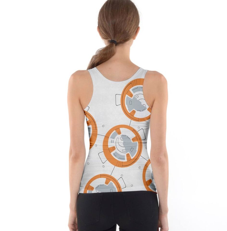 Women's BB-8   Inspired Tank Top