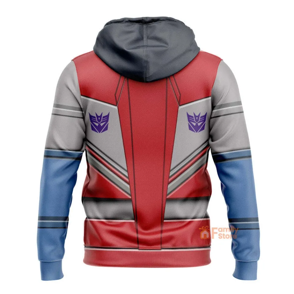 Transformers Starscream - Costume Cosplay Hoodie Sweatpants