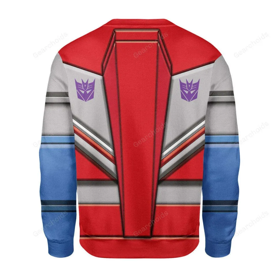 Transformers Starscream - Costume Cosplay Hoodie Sweatpants