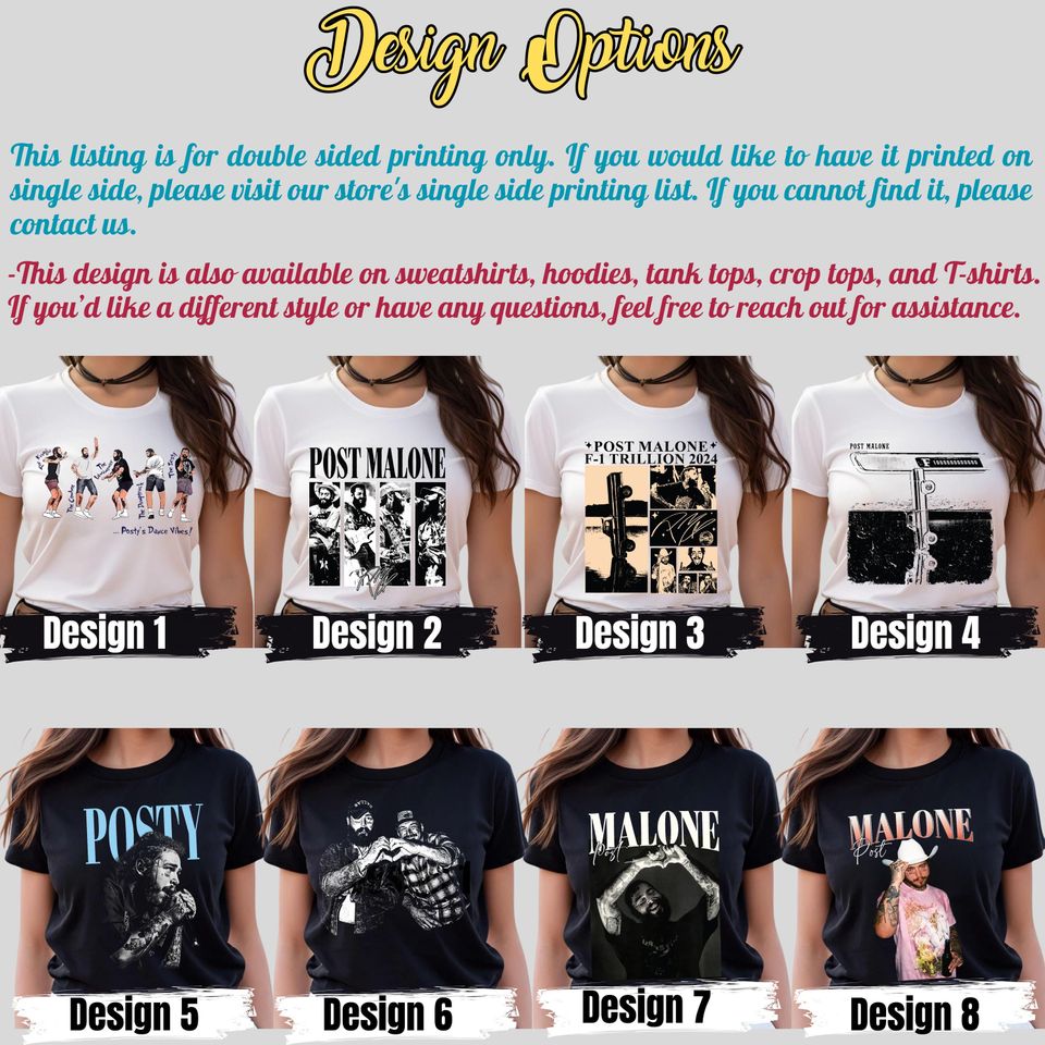 Vintage Post Malone Crop Top, Kids Post Malone Crop, Post Malone Tour, Big Ass Stadium Tour, Posty 2025 Tour Crop, Posty Tour Merch Crop Top