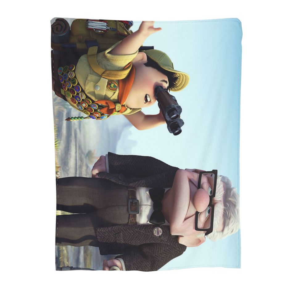 Custom Name Blanket Disney Up Tapestry Personalized Blankets Birthday Gift Customized DIY