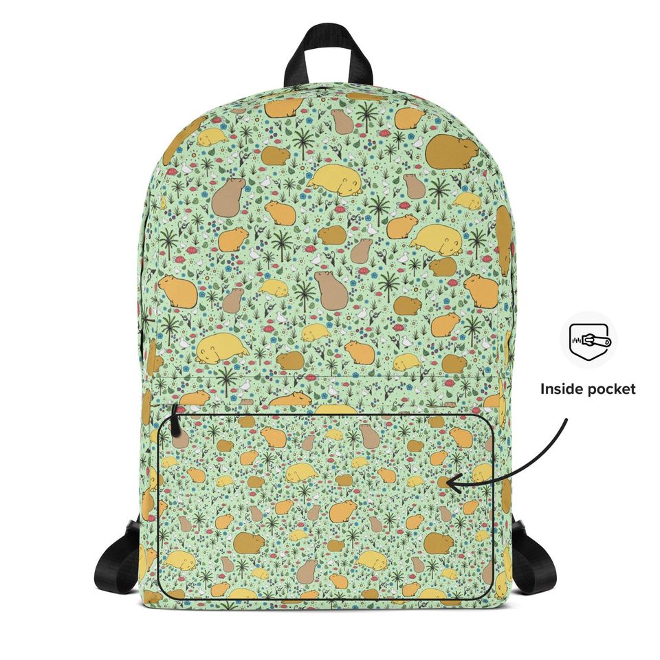 Cute Capybara Backpack