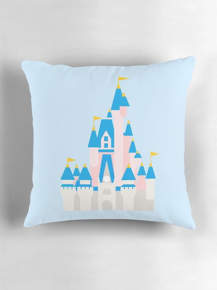 Magical Castle  Pillow