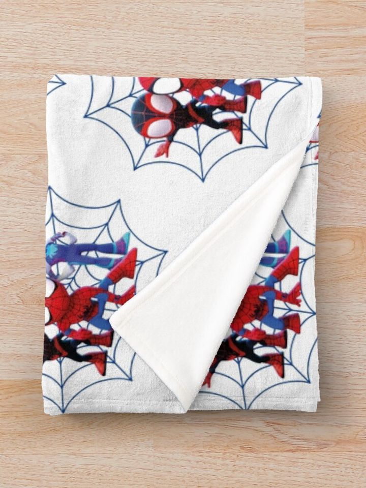 Spidey and his amazing friends Throw Blanket