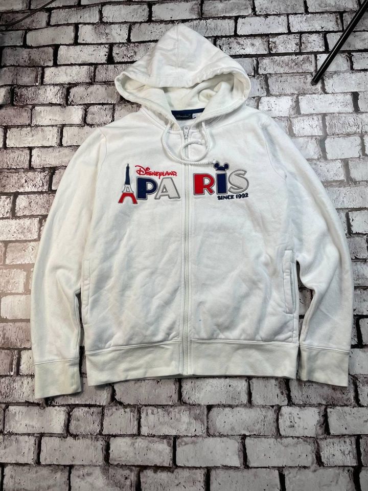 Disneyland Resort Paris Mickey Mouse Big Logo Zip  Hoodie