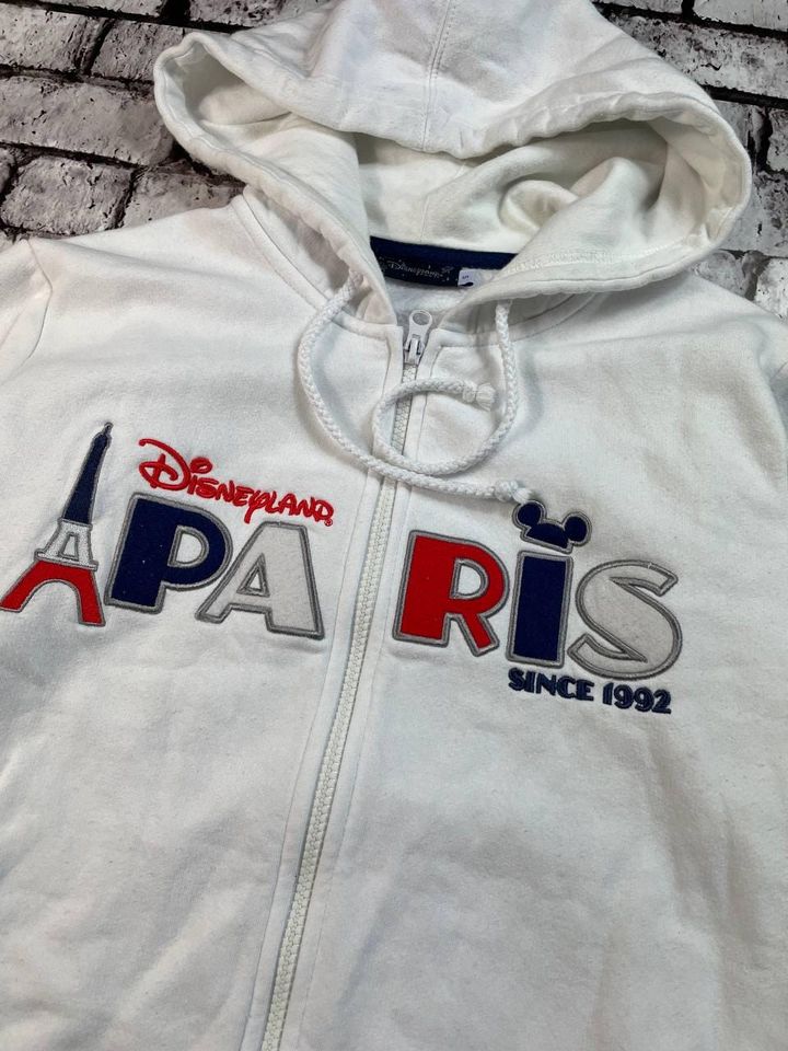 Disneyland Resort Paris Mickey Mouse Big Logo Zip  Hoodie