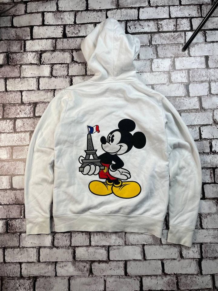 Disneyland Resort Paris Mickey Mouse Big Logo Zip  Hoodie