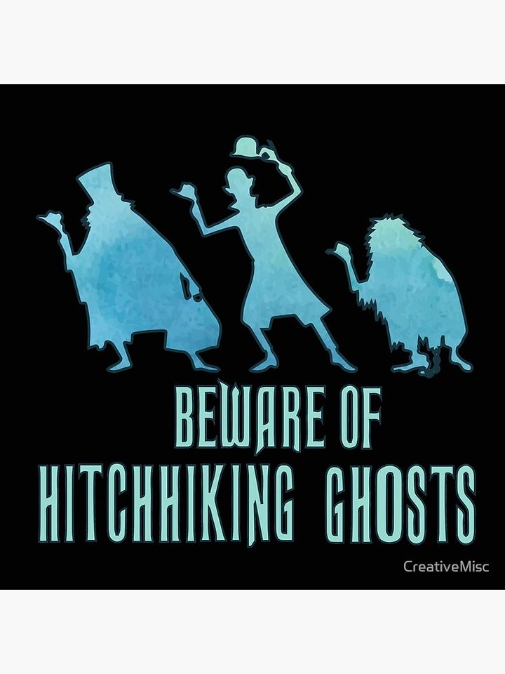 Hitchhiking Ghosts Pillow
