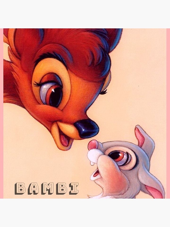 Bambi and Thumper Pillow