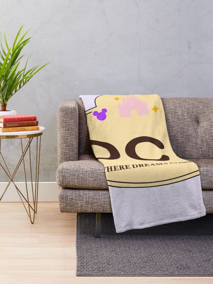 DCP Name Tag Throw Blanket