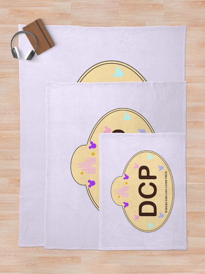 DCP Name Tag Throw Blanket