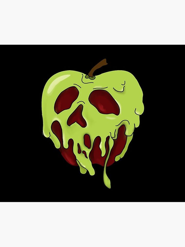 Poison Apple Throw Blanket