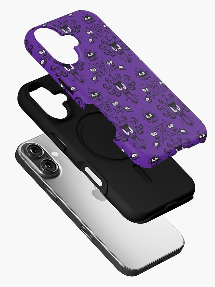 Haunted Mansion Wallpaper iPhone Case