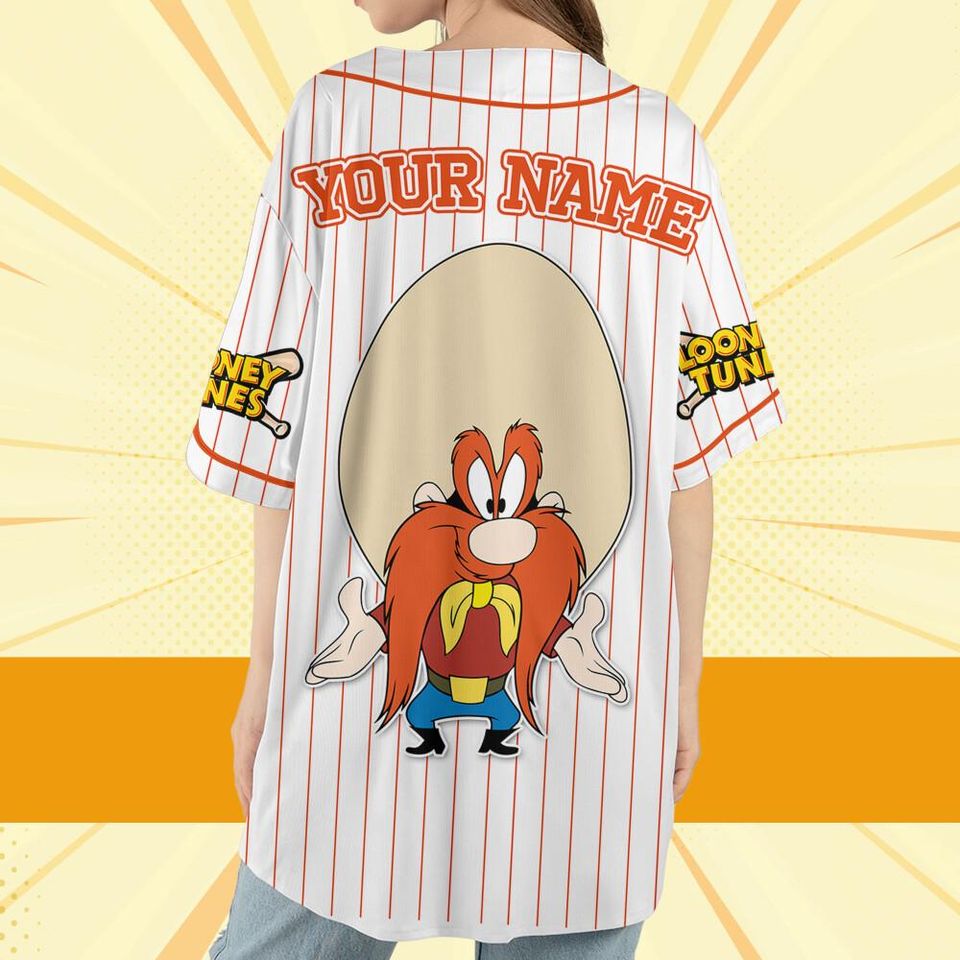 Custom Looney Tune Yosemite Sam Simple Baseball, Cartoon Team Outfit