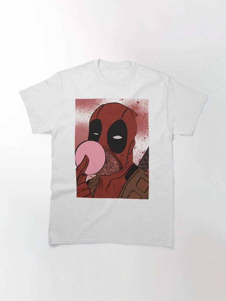 Deadpool Bubble Gum - Design 4 Classic T-Shirt