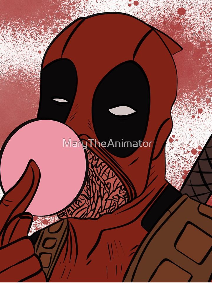 Deadpool Bubble Gum - Design 4 Classic T-Shirt